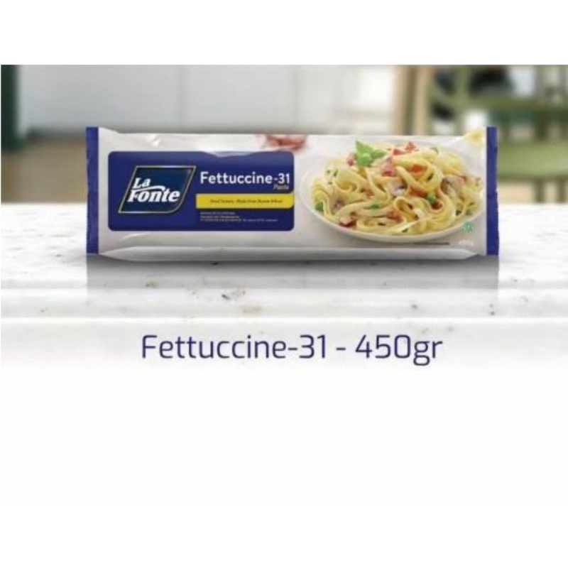 

BSM | TERMURAH La Fonte Fettuccine No 31 500gr / Fettuccine Fettucini La Fonte 500gr | Sayur online