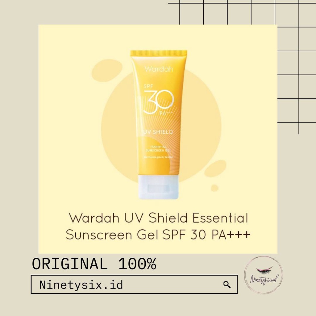 Wardah UV Shield Essential Sunscreen Gel SPF 30