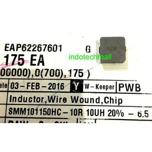 SMD Chip Power Inductor 10R 10uH 6,5A Shield LG