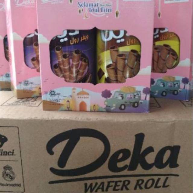 Deka Wafer Roll isi 2@125gr
