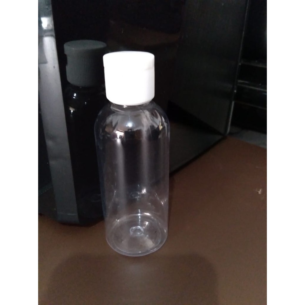 Botol PET 60ml BR Bening Tutup Pump Treat HC