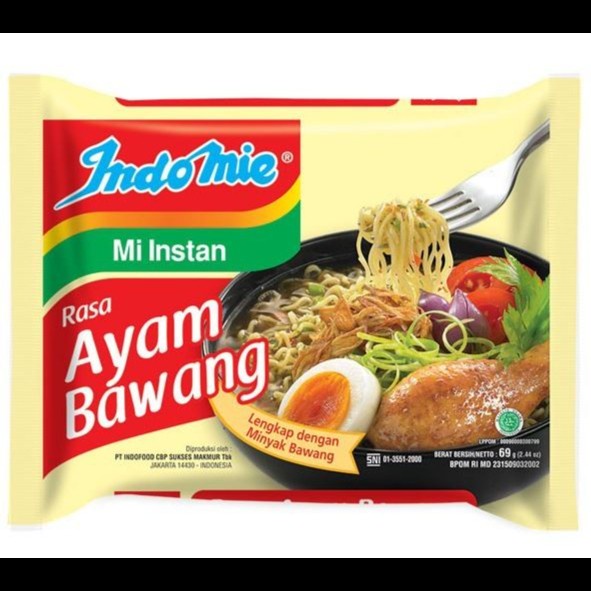 

Indomie Kuah Ayam Bawang 69 gr