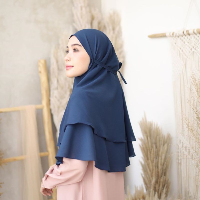 BERGO MARYAM 2 LAYER CERUTY BABYDOLL PREMIUM