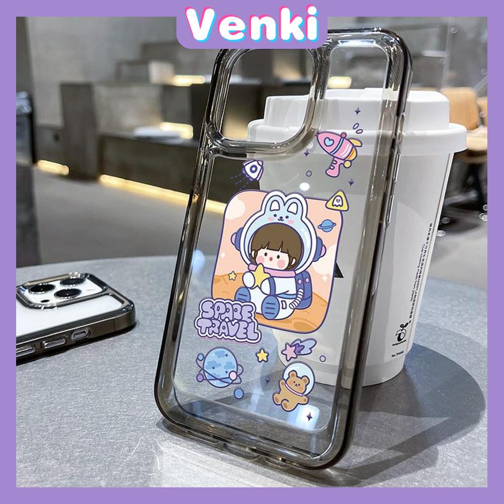 iPhone Case HD Acrylic Hard Case High Clear Metal Button Protection Camera Shockproof Cartoon Cute Compatible with iPhone 14 Pro Max 14 Plus 13 Pro Max 12 Pro Max 11 XR 7Plus