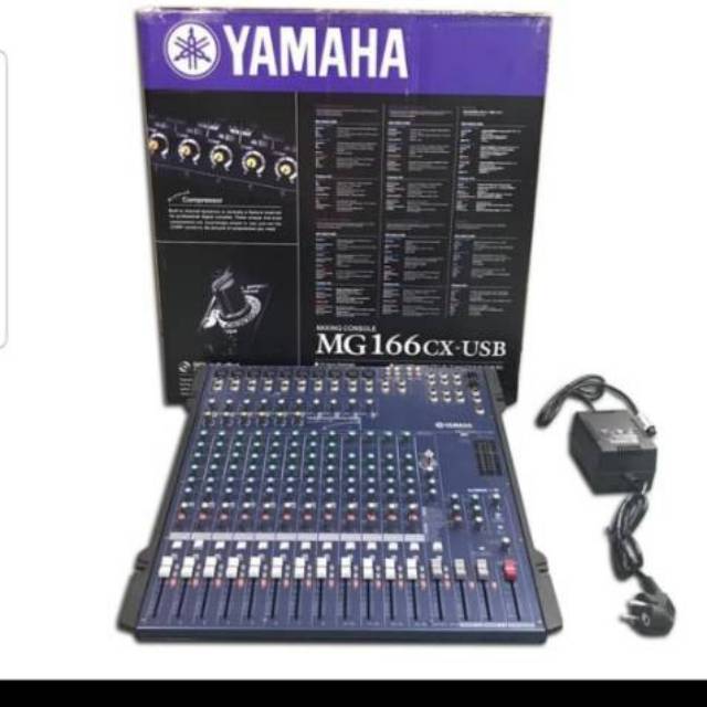 MIXER AUDIO YAMAHA MG 166CX/MG166CX/MG 166 CX 16CH