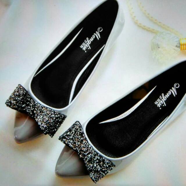 

MURAH Flatshoes pita Glitter FS-63