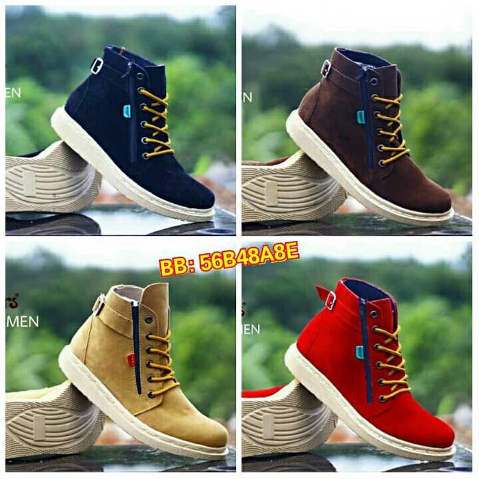 SEPATU BOOTS KICKERS CEWEK RESLETING TOURING GUNUNG MAIN KULIAH MURAH