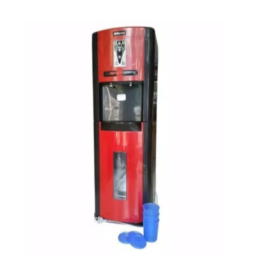 Miyako Dispenser Galon Bawah Hot &amp; Normal WDP-200H Gratis Cup GARANSI