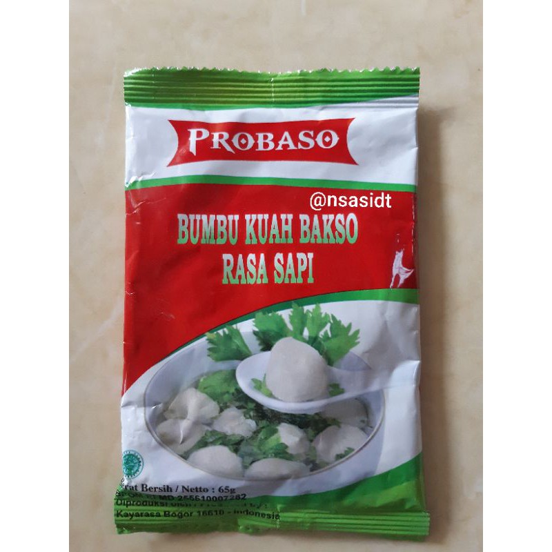 

Bumbu Kuah Bakso Probaso