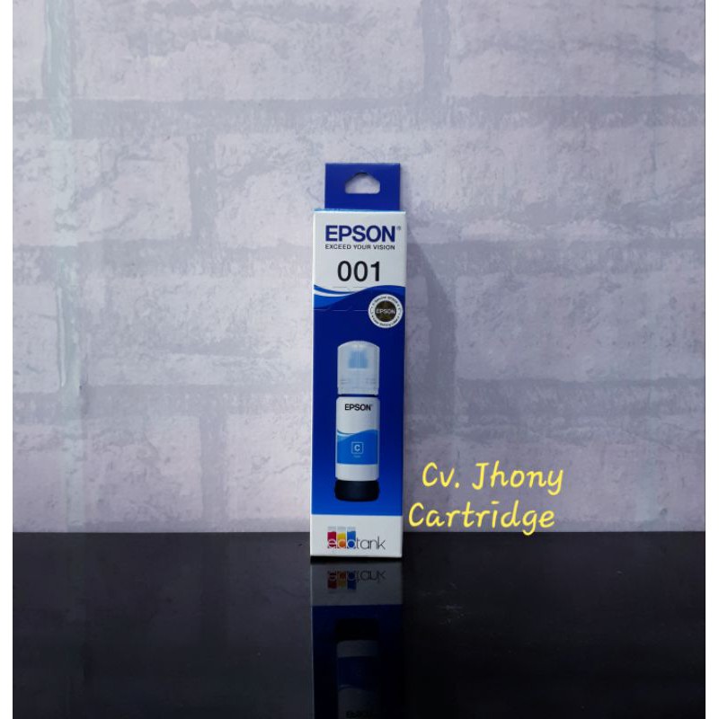 Tinta Epson 001 Hitam Black 001 warna colour