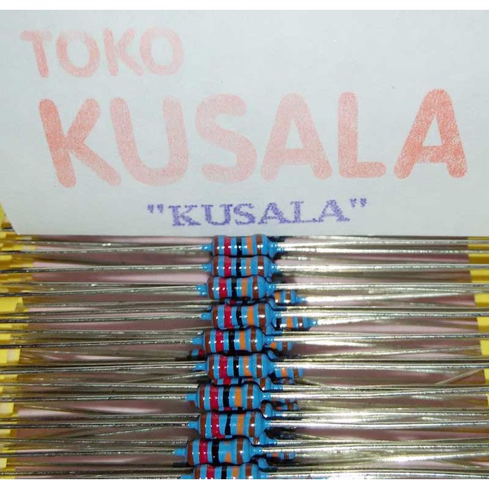 Resistor 120k ohm / Metal Film Resistor 1/4 watt 1% 120k ohm