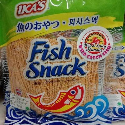 

Ika's Fish Snack Hot & Spicy Flavour 120gram*