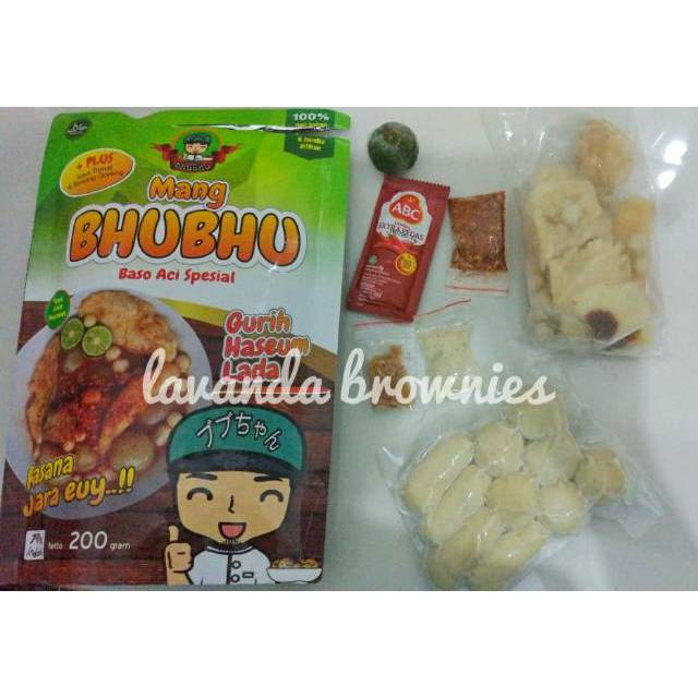 

[Lavanda Brownies] baso aci mang bhubhu