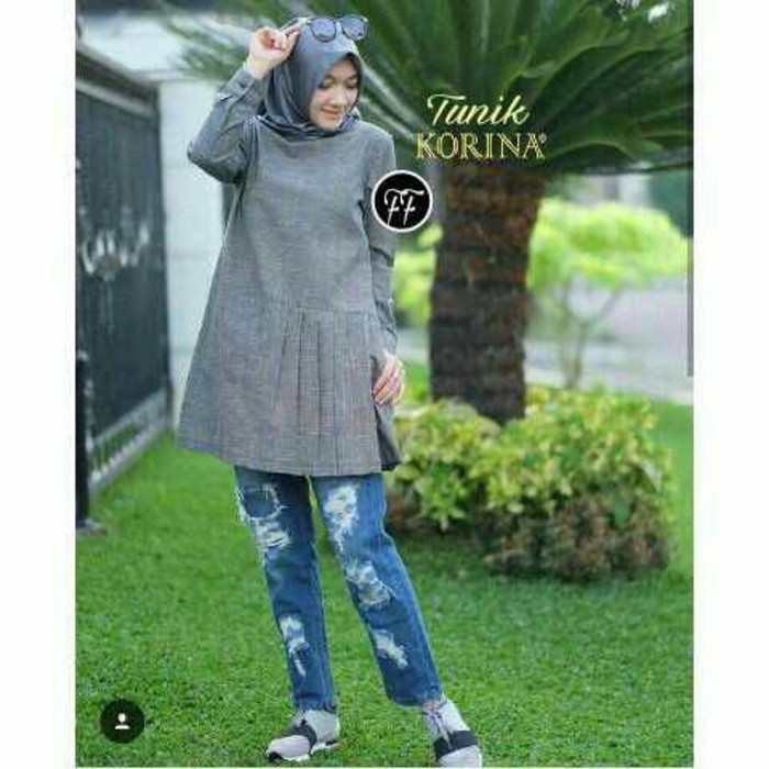 Atasan Wanita  Korina tunik SK