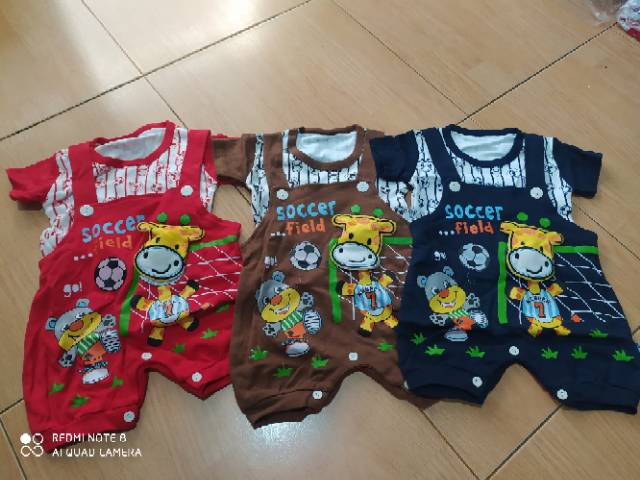 Baju jumper bayi overall baju kodok 3D jamin murah