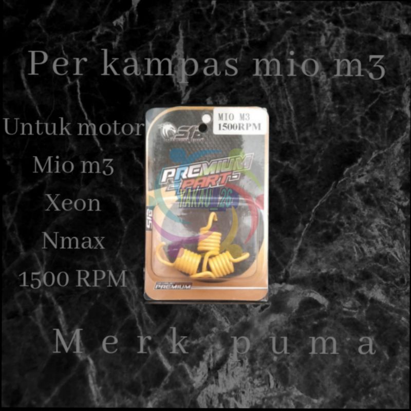 per kampas ganda otomatis Mio M3 1500rpm