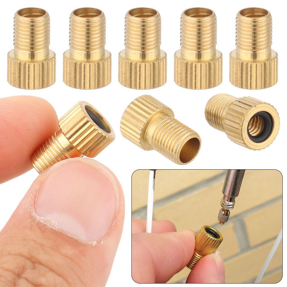 Populer 5PCS Konverter Katup Sepeda Bersepeda Bagian Sepeda Aksesoris Adaptor