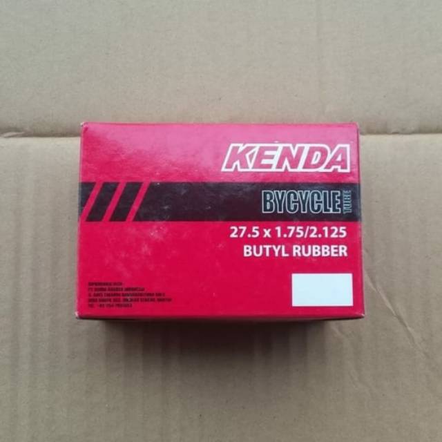 Ban dalam sepeda 27.5 x 1.75 - 1.95 - 2.10 - 2.125 kenda AV PRESTA FIXIE