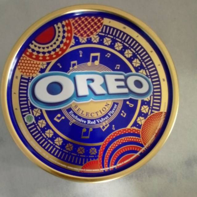 Biskuit kaleng Oreo selection kue kaleng Oreo Selection
