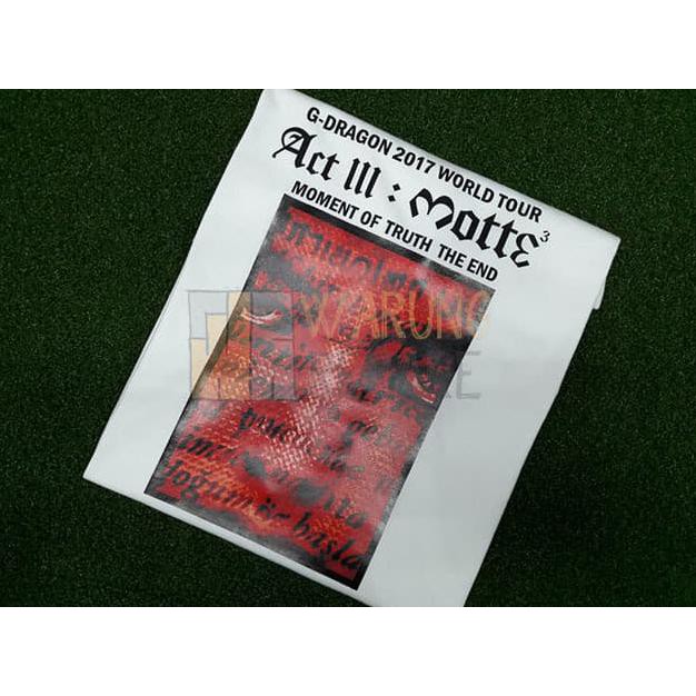 Sedia Kaos G-Dragon 2017 World Tour Act Iii: Motte 3 Moment Of Truth The End