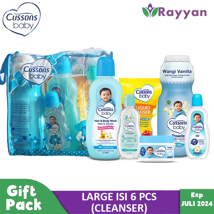 Cusson Baby Gift Set / Paket Kado Melahirkan Cussons/ Kado Bayi Baru Lahir Cussons Ukuran Besar-1