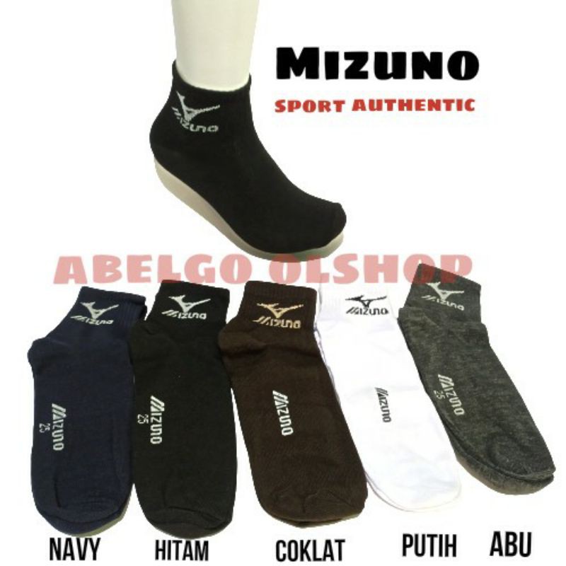 kaos kaki pria mizuno 3/4 /kaos kaki pendek mizuno