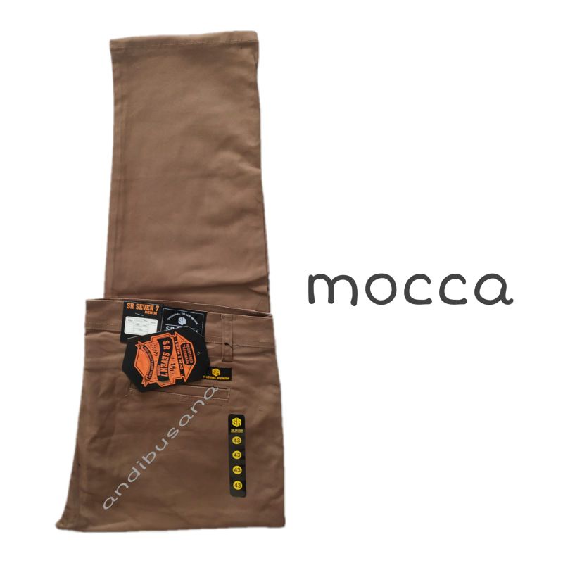 Celana Chino Panjang Pria Jumbo Bige Size Bahan Melar Orginal Reguler Fit Distro Premium