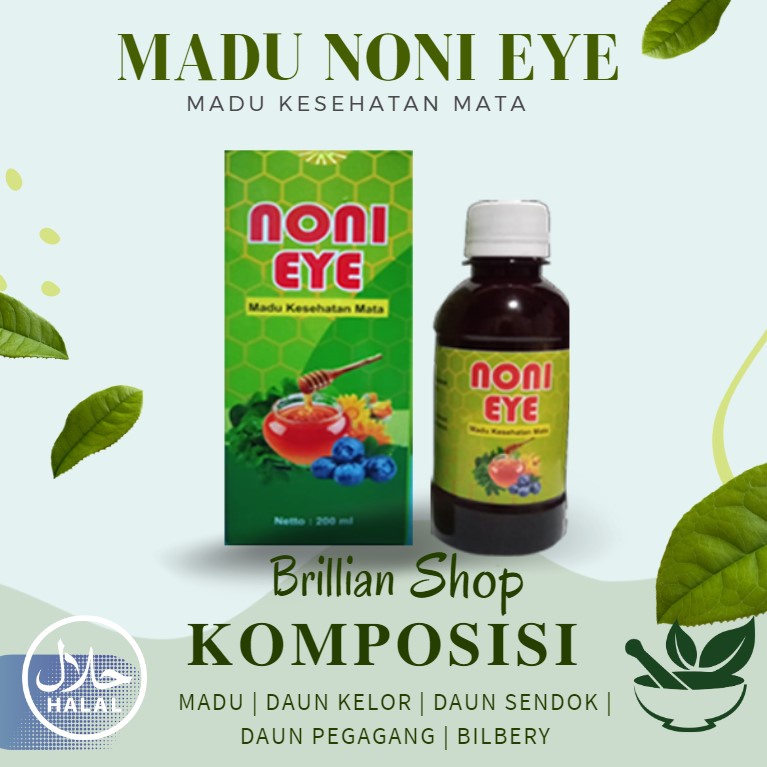 MADU NONI EYE KESEHATAN MATA MINUS KATARAK RABUN HERBAL ORIGINAL