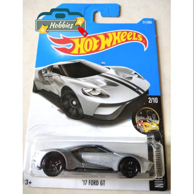 Hotwheels -  '17 Ford GT - silver