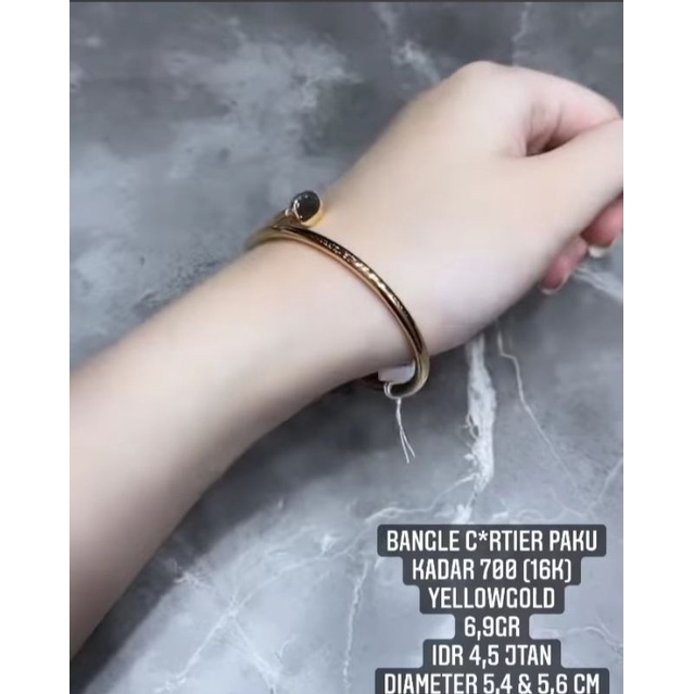 BANGLE C*RTIER PAKU
