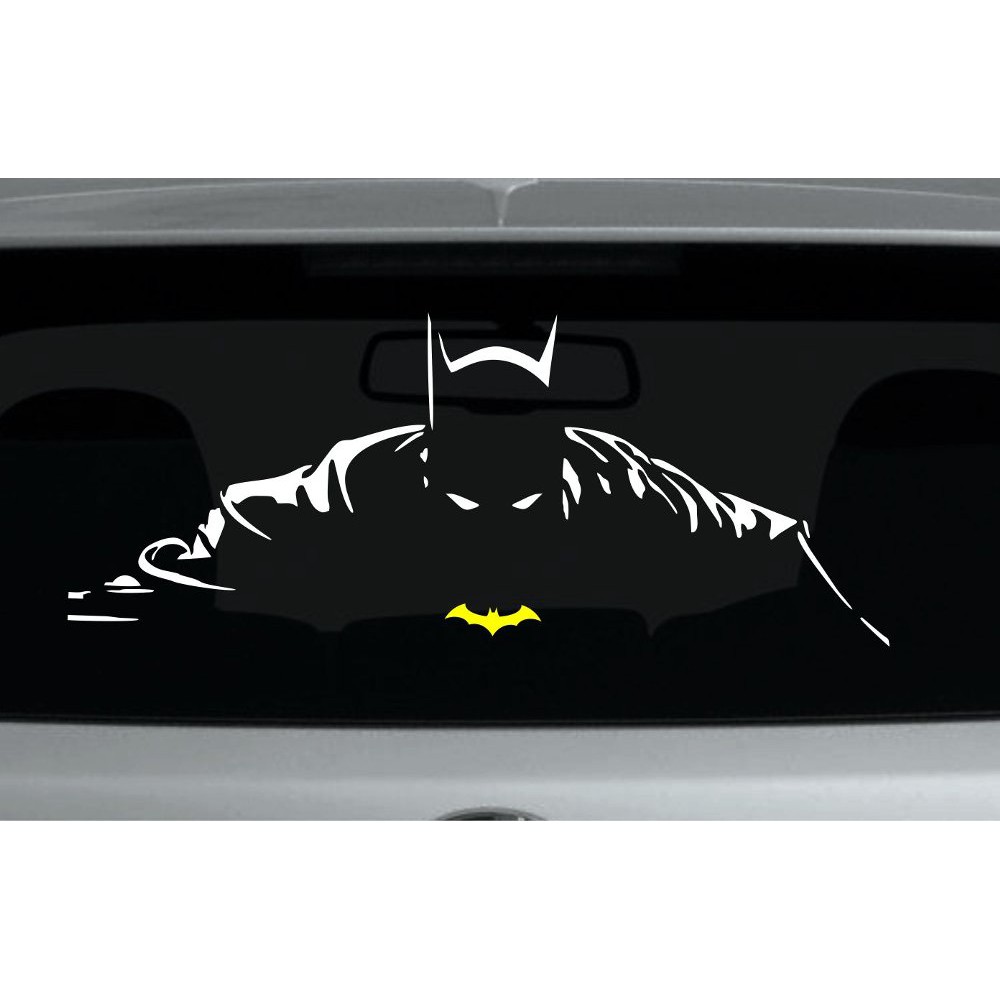 STIKER MOBIL CUTTING STICKER KAP KACA MOBIL BATMAN SILUET TERLARIS Shopee Indonesia