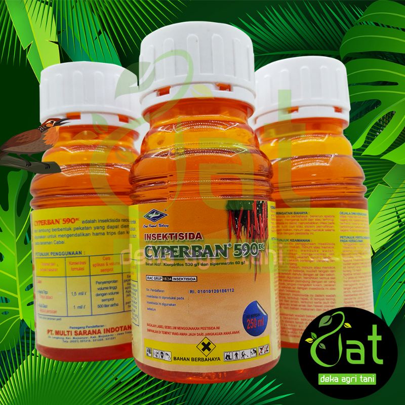 INSEKTISIDA CYPERBAN 590EC 250ML