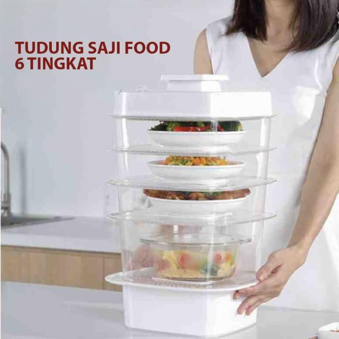 Tudung Saji 6 Layer Food Storage Tahan Panas Penghangat Makanan