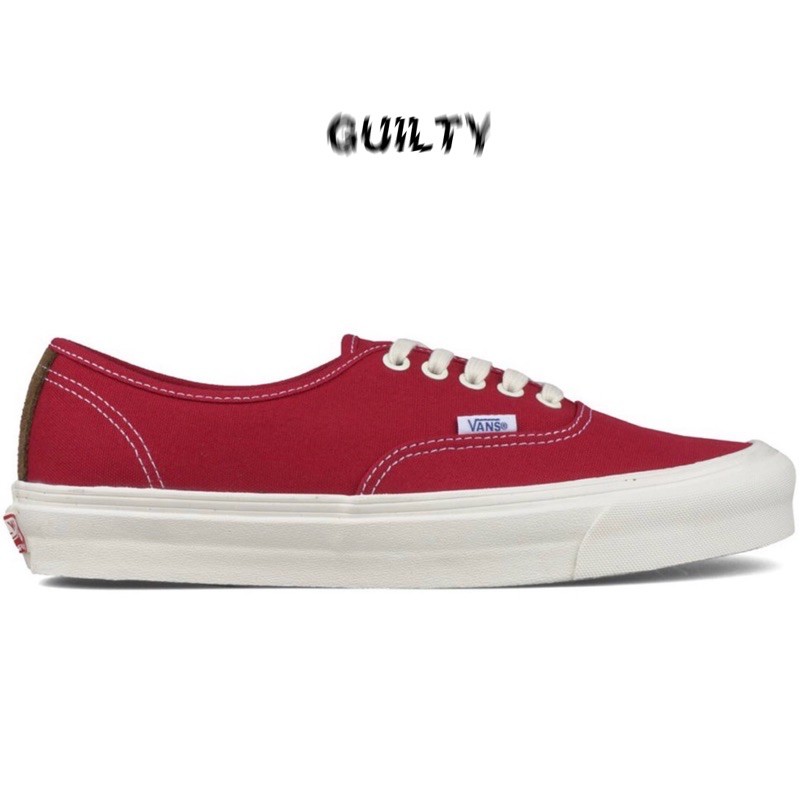 Vans Vault OG LX Authentic Red Chilli Papper