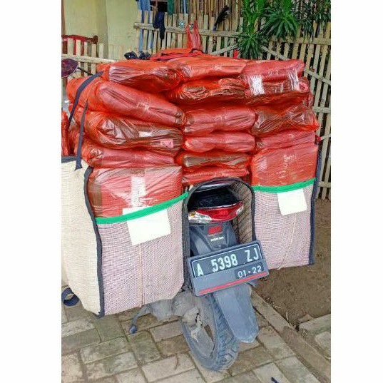 READY SESUAI PHOTO_TAS_KANDEK_MOTOR_TAS_OBROK_BRONJONG_BAHAN_TEBAL ANTI AIR_SIZE_JUMBO