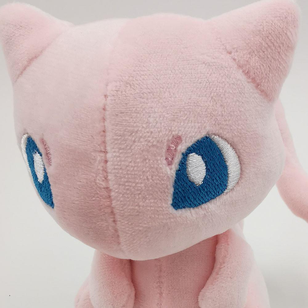 Nickolas1 Pokemon Plush Toys Hadiah Ulang Tahun 16cm Pokeball Plush Doll Mew Mainan Mewah