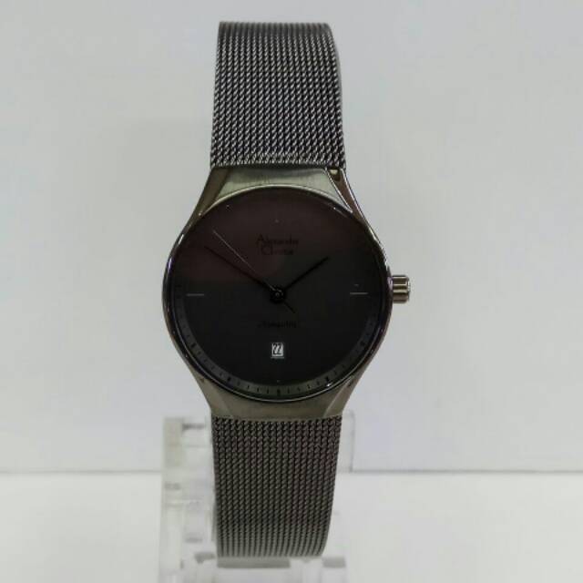 Jam Tangan Alexandre Christie ac8571 ladies black