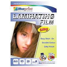 

Kertas / Blueprint Laminating Silky Film A4