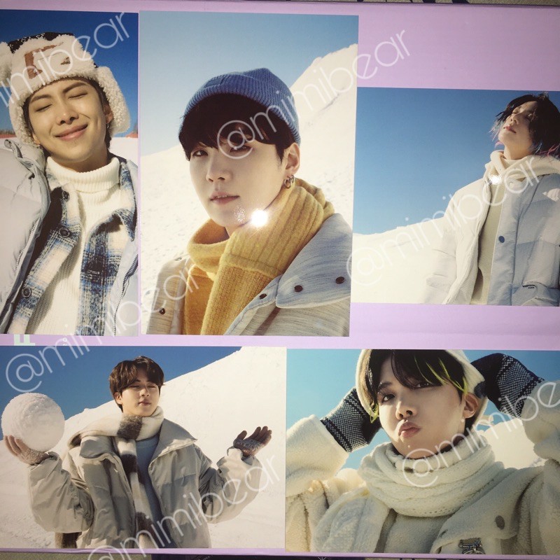 SHARING PHOTO SET 4 x 6 WINPACK BTS 2021