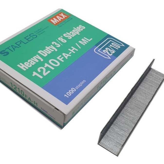 

staples | isi stapler max heavy duty 3/8" 1210FA-H/ML