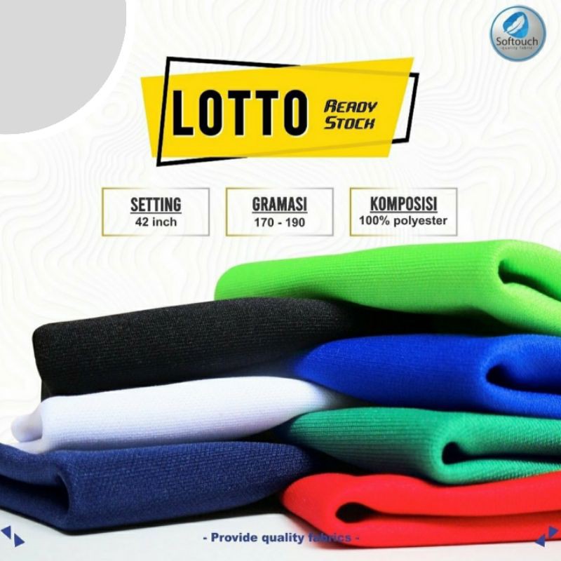 Kain Lotto Kiloan untuk Training