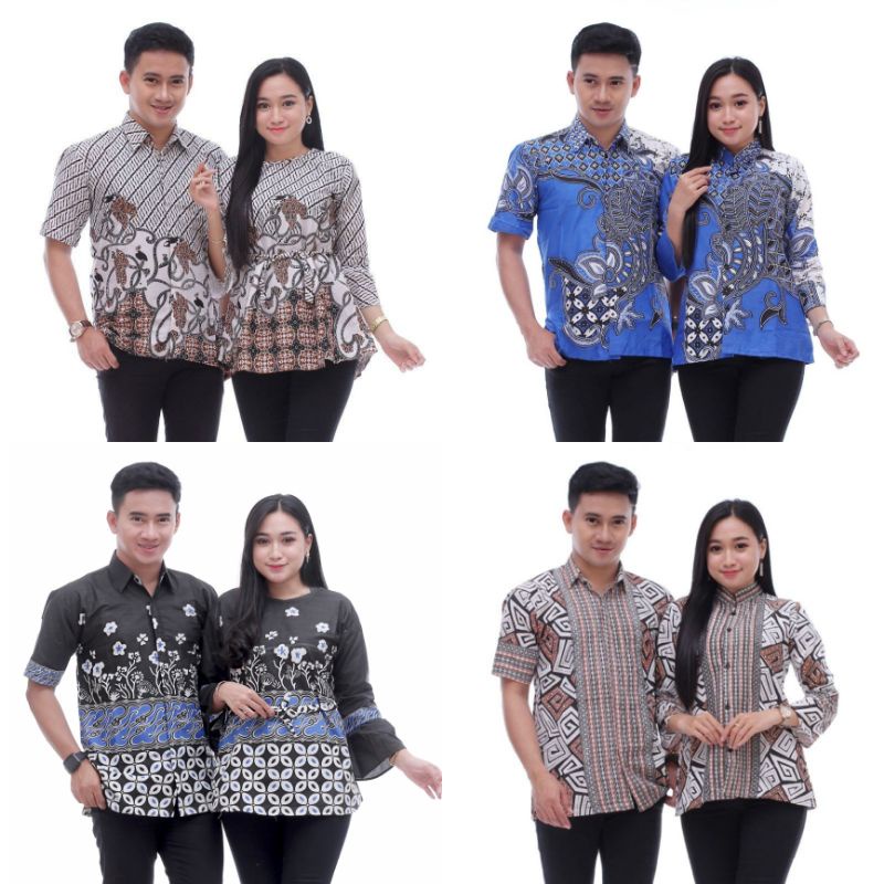 BAJU BATIK WANITA MODERN MONALISA GENES M,L,XL asli PEKALONGAN