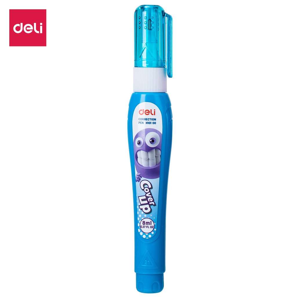 

DELI Pena Koreksi cair seri Bumpees Ujung Baja Steel Tip 8ml EH10100