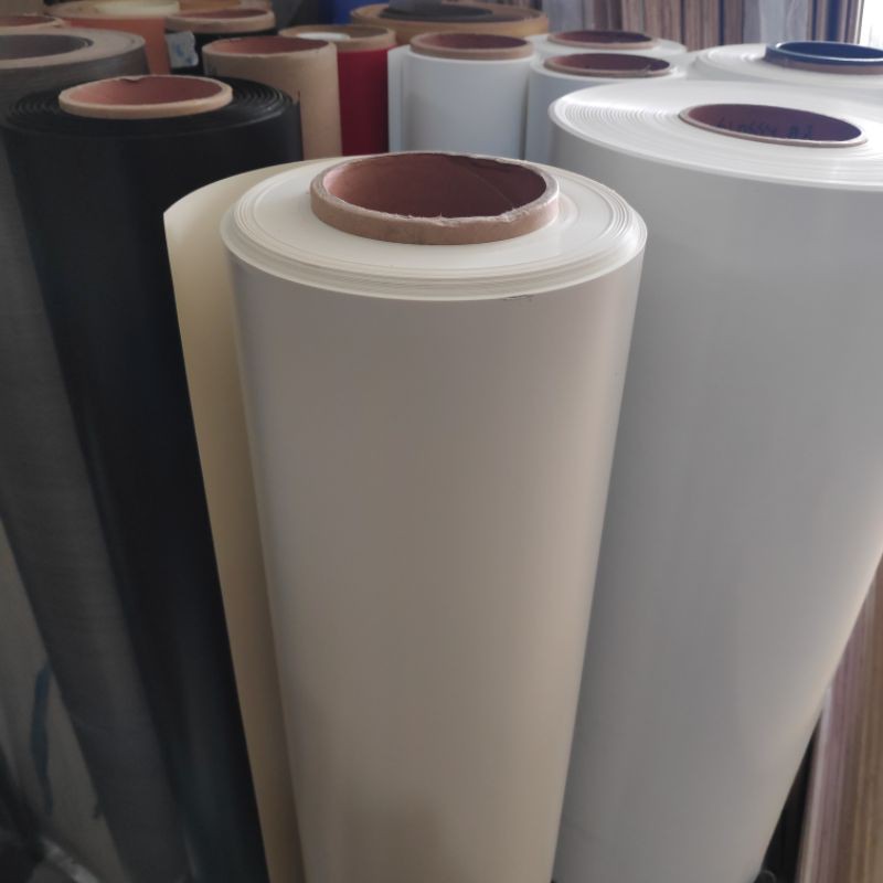 PVC Sheet / Decco Deco Taco Sheet Supercon - Cream Krim Gading Doff Jeruk