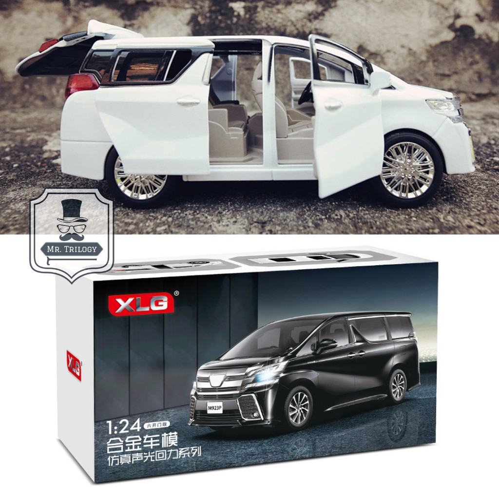 DIECAST MOBIL / MINIATUR MOBIL VELLFIRE 1:24 | KADO / PAJANGAN MOBIL DIE CAST NOT ALPHARD