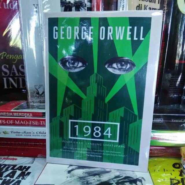 Buku george orwell 1984 Buku murah free sampul