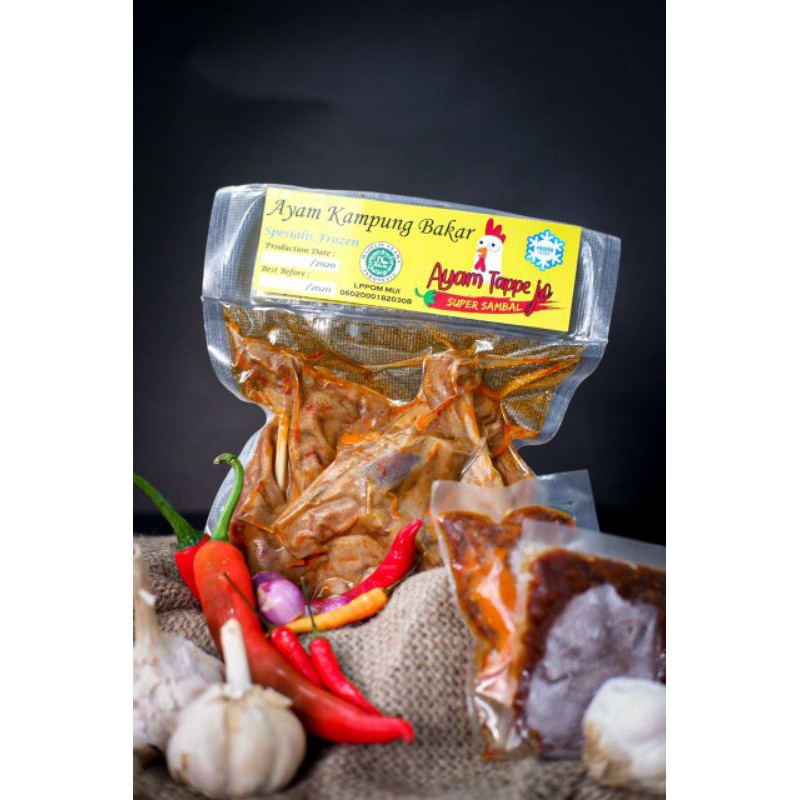 

[Tappe Jo Frozen Food] Ayam Kampung Bakar isi 4 ptg Frozen Food
