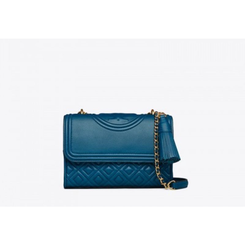 Tory Burch Fleming Convertible 21&amp;27 - Blue Lotus