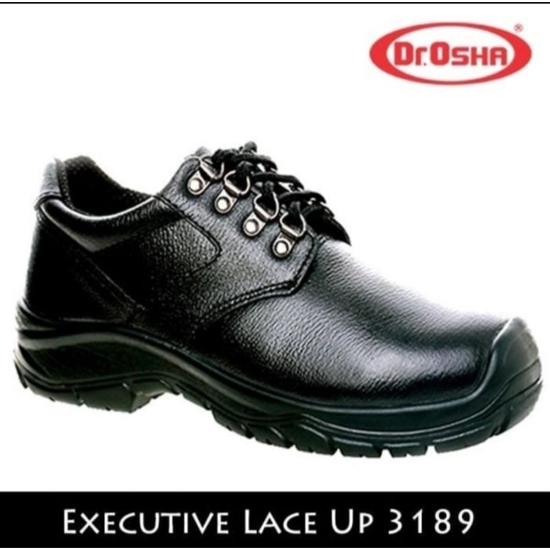 Sepatu safety Dr osha executive lace up 3189