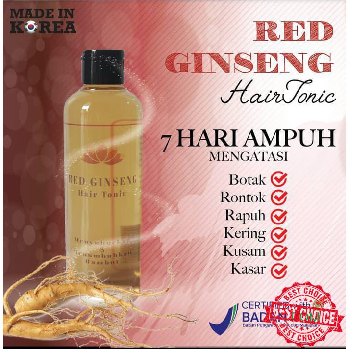 

HOT Red Ginseng Hair Tonic BPOM Original MUMER